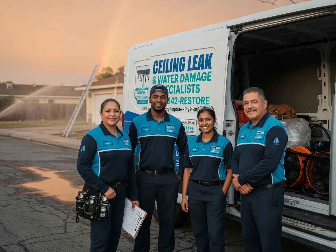 Ceiling Leak Cleanup company in Clio, CA